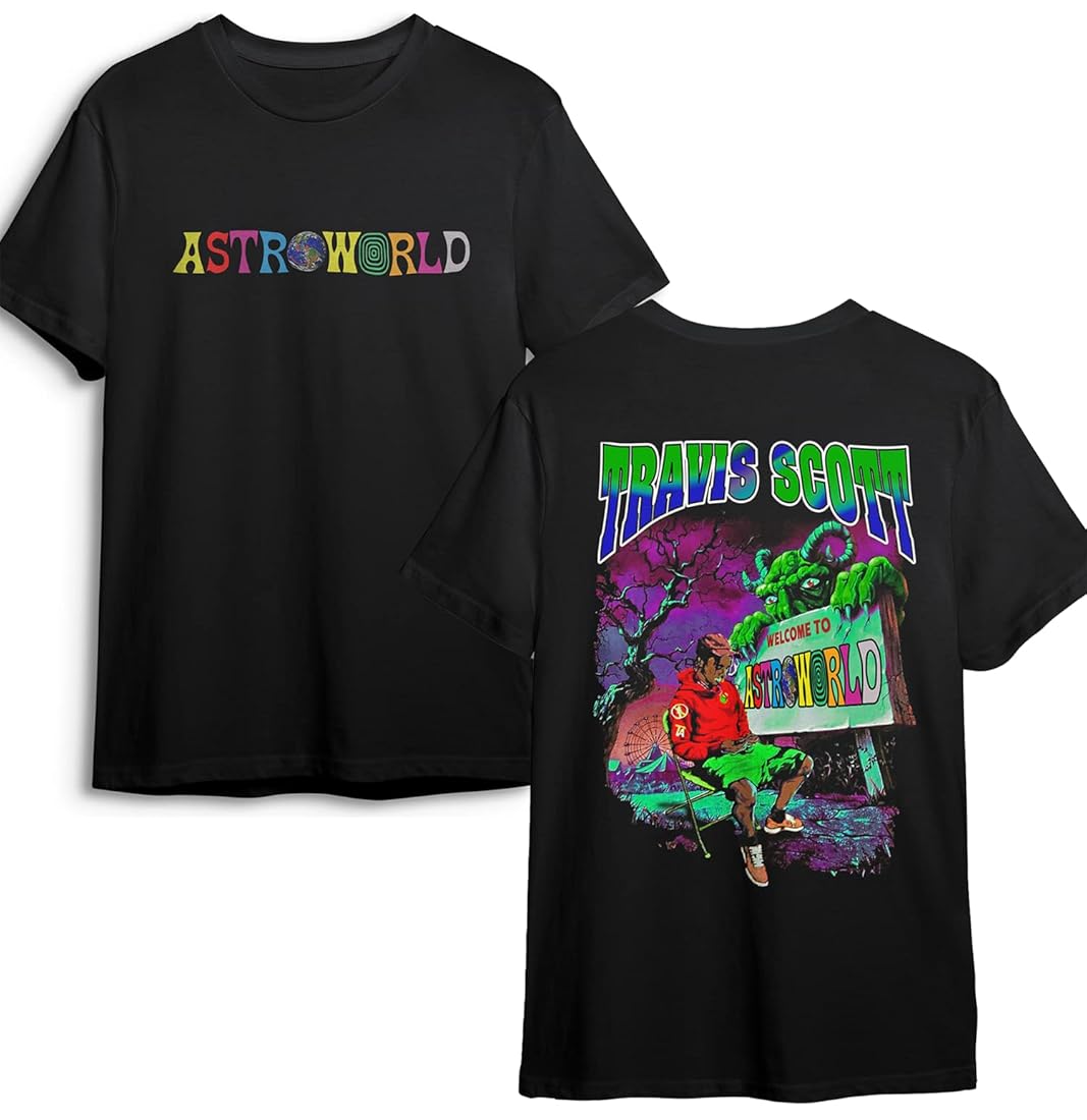 ASTROWORLD Tシャツ Lサイズ TRAVIS SCOTT 